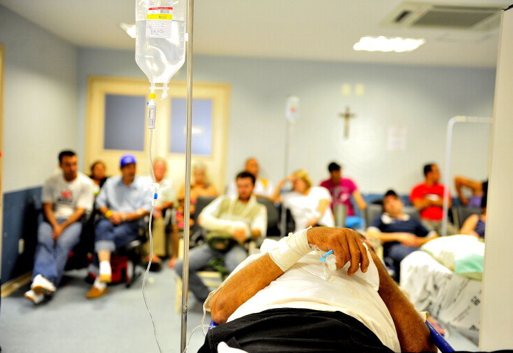 Superlotação no Hospital Municipal São José