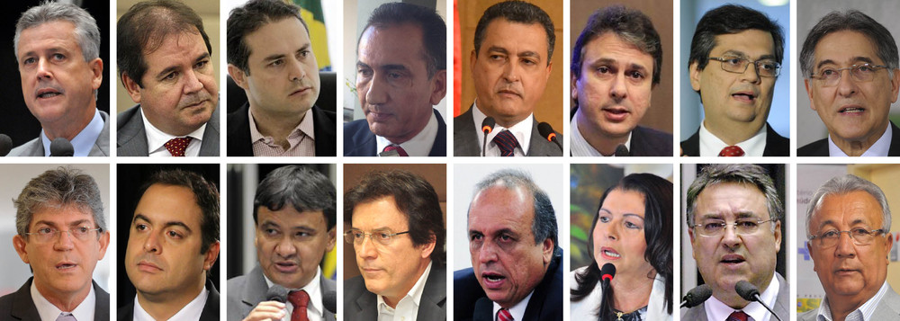 Contra impeachment, 16 governadores entregam a Dilma “Carta pela Legalidade”