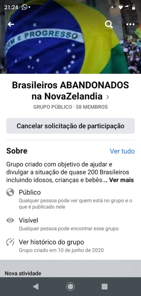 Exclusivo! Brasileiros se sentem abandonados na Nova Zelândia e pedem ajuda para retornar ao Brasil