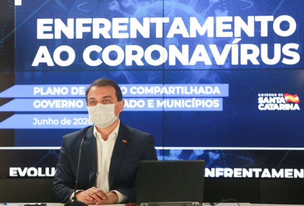 Governo de SC decreta nova estratégia regionalizada de combate ao coronavírus