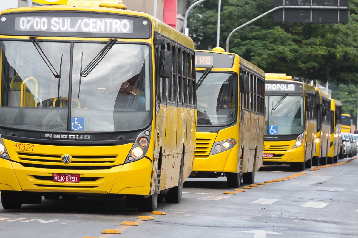 Coronavírus em SC – Suspensão da circulação de ônibus é prorrogada em Joinville