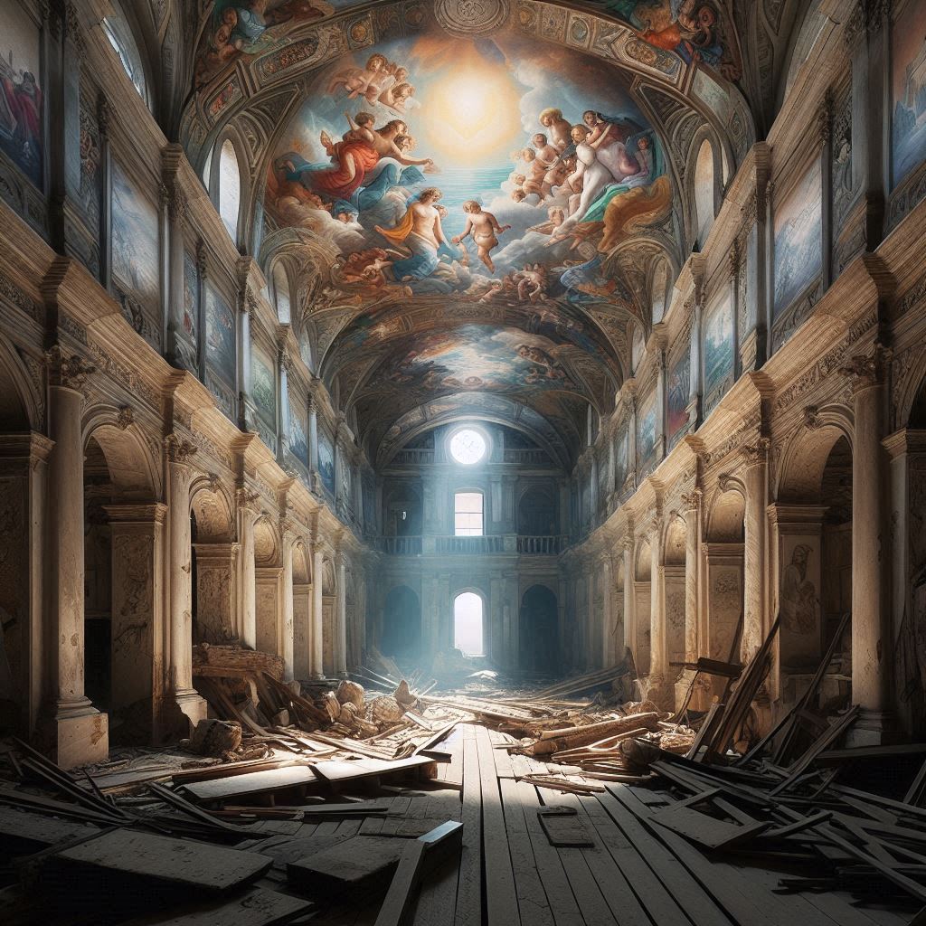 Poesia – “Sob as ruínas, o Recomeço”