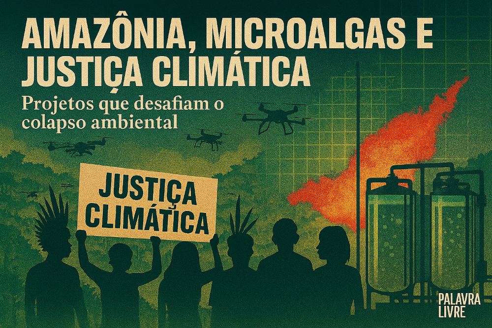 Amazônia, microalgas e justiça climática: os projetos que desafiam o colapso ambiental