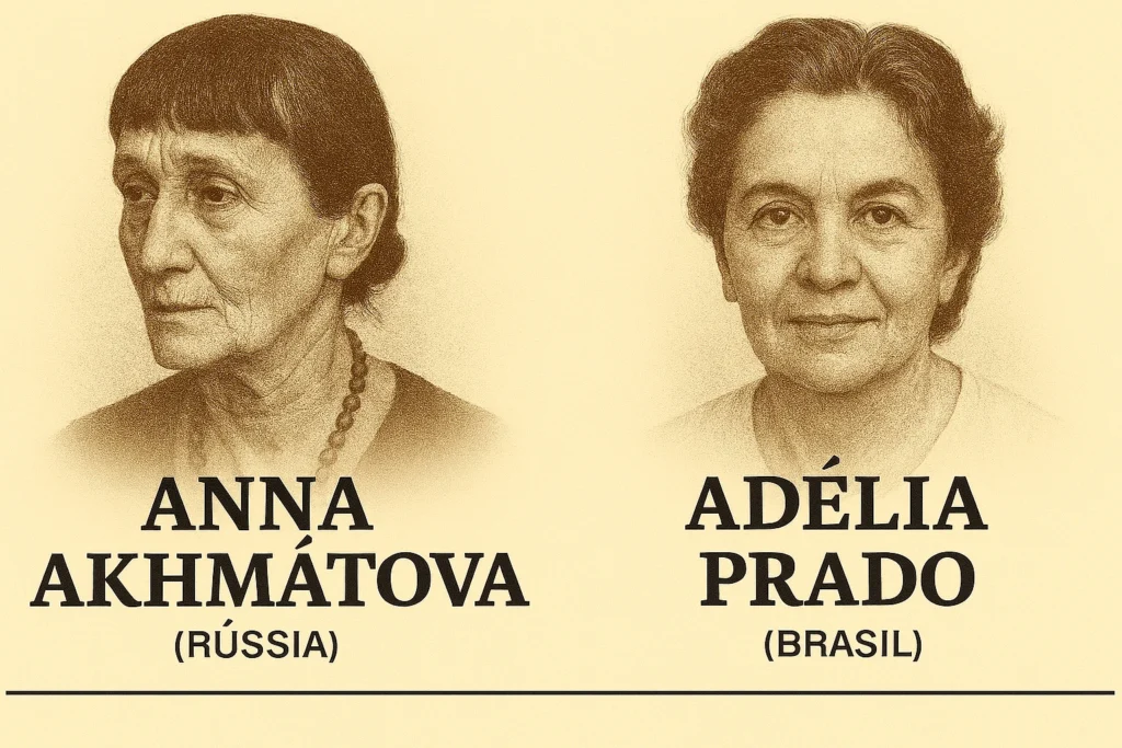 Série Especial Mulheres – 6: Anna Akhmátova (Rússia) e Adélia Prado (Brasil)