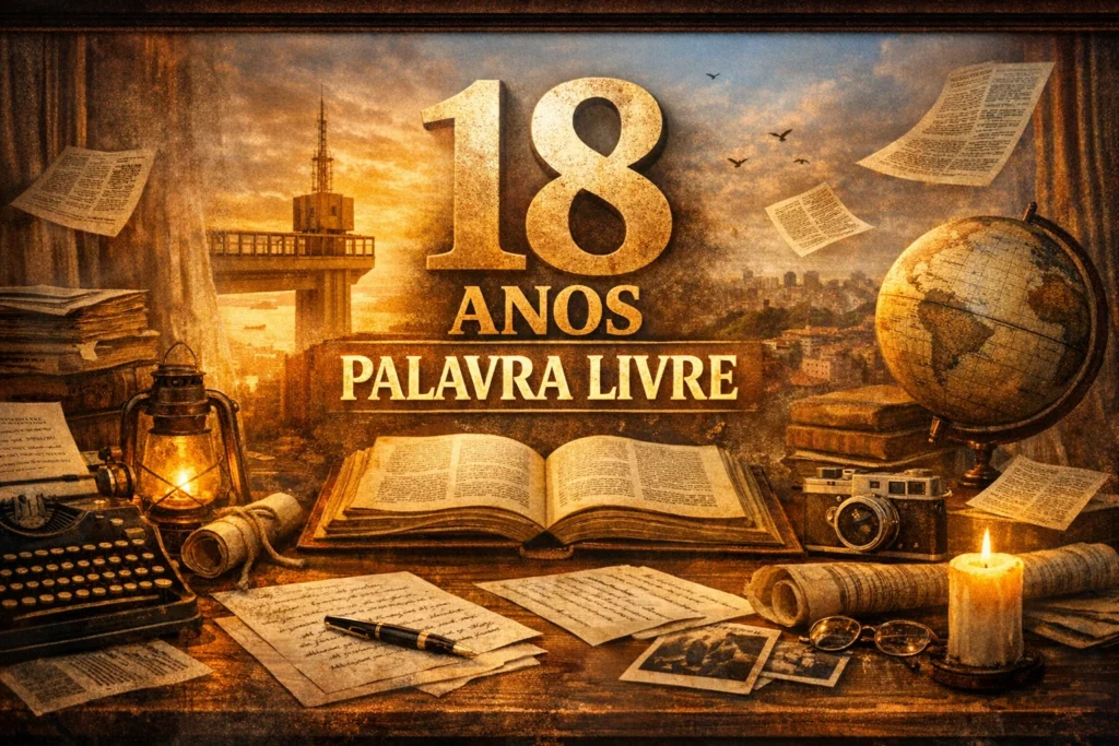 18 anos de Palavra Livre: o tempo que transforma palavra em legado