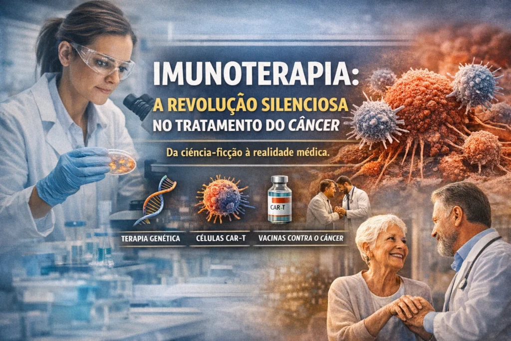 Imunoterapia: a revolução silenciosa que está a reescrever o futuro do tratamento do câncer