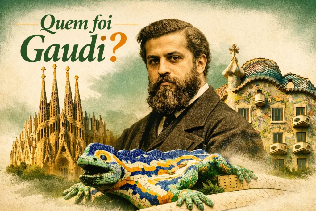 Gaudí, 100 anos depois: o arquiteto que reinventou a ideia de cidade e transformou Barcelona num organismo vivo