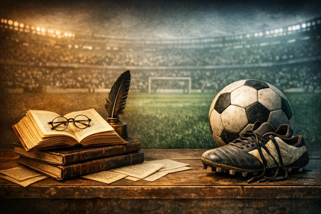 A Biblioteca Invisível do Futebol