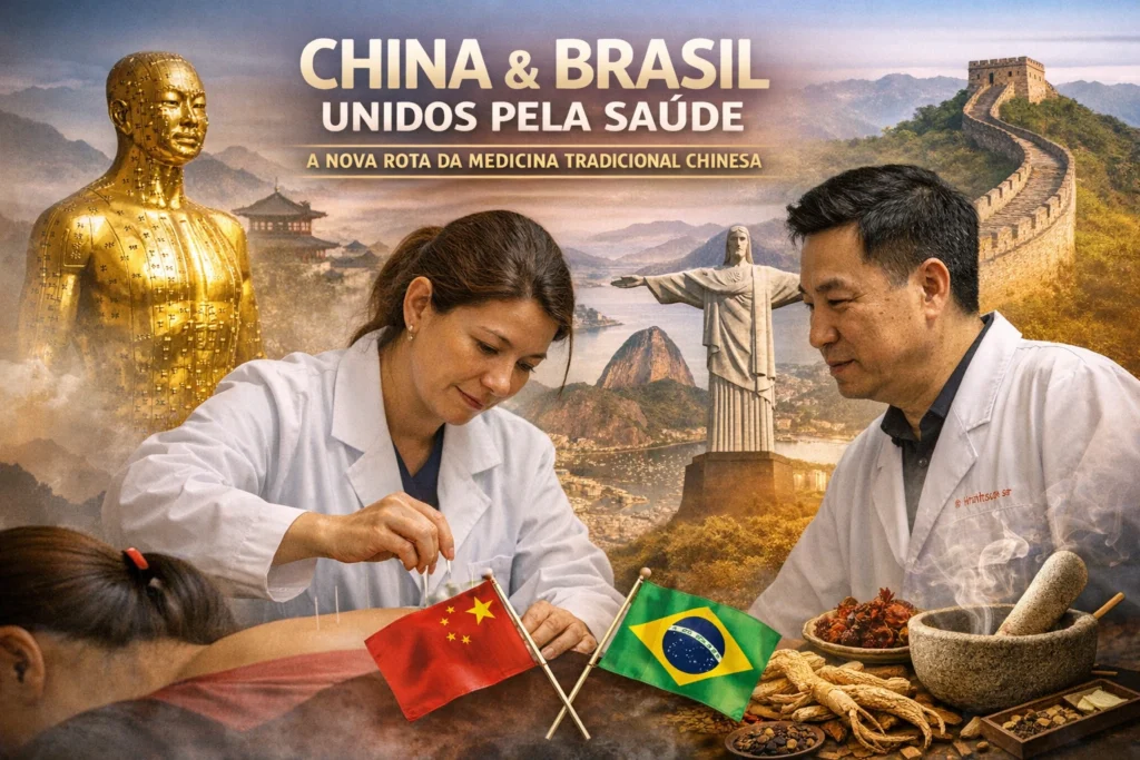 China e Brasil aproximam povos pela saúde: a nova rota da Medicina Tradicional Chinesa