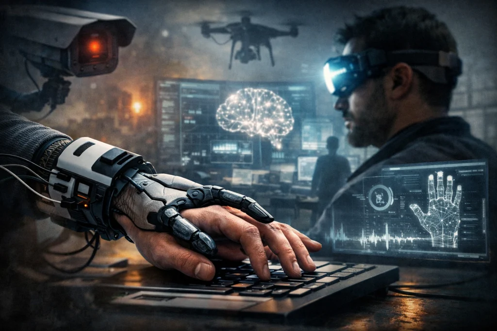 IA que move a mão: estudantes criam dispositivo que controla movimentos humanos com impulsos elétricos