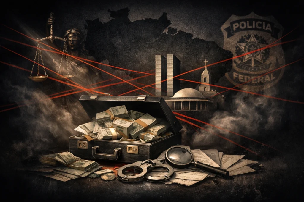 Editorial – O caso Banco Master e o colapso moral do poder no Brasil