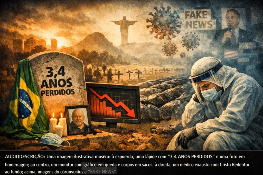 Negacionismo e desinformação reduziram em 3,4 anos a expectativa de vida dos brasileiros durante a pandemia