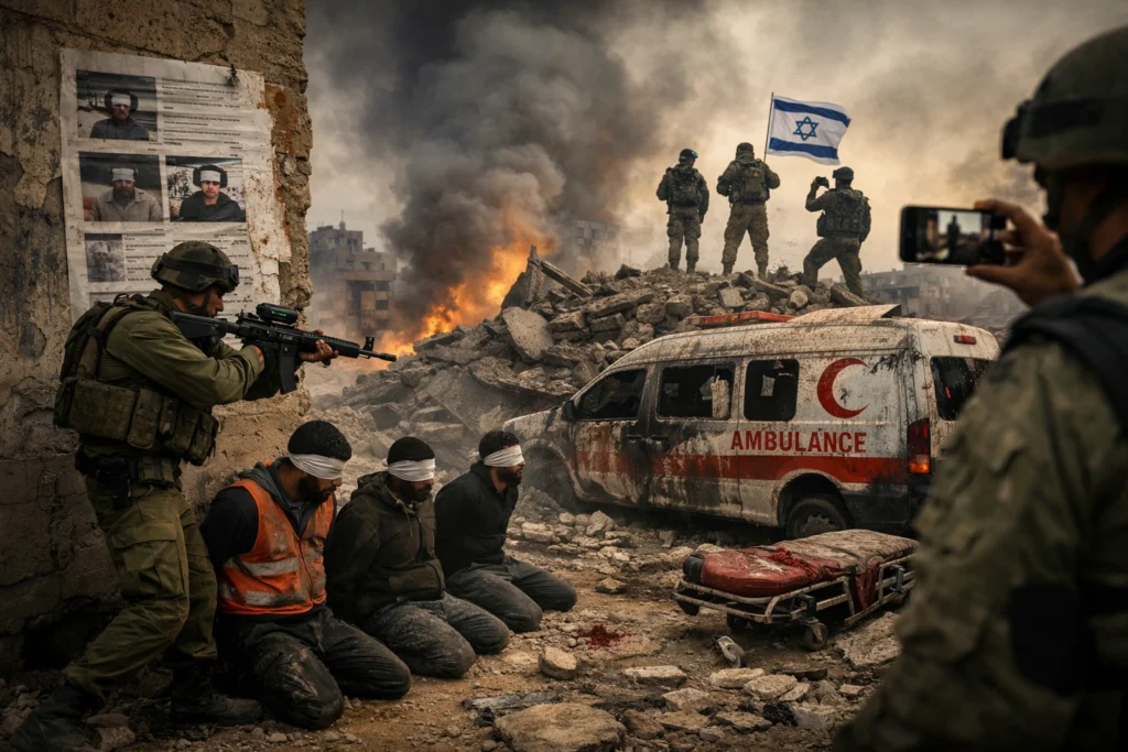 A arrogância que se transforma em prova: como Israel expõe seus próprios crimes ao mundo