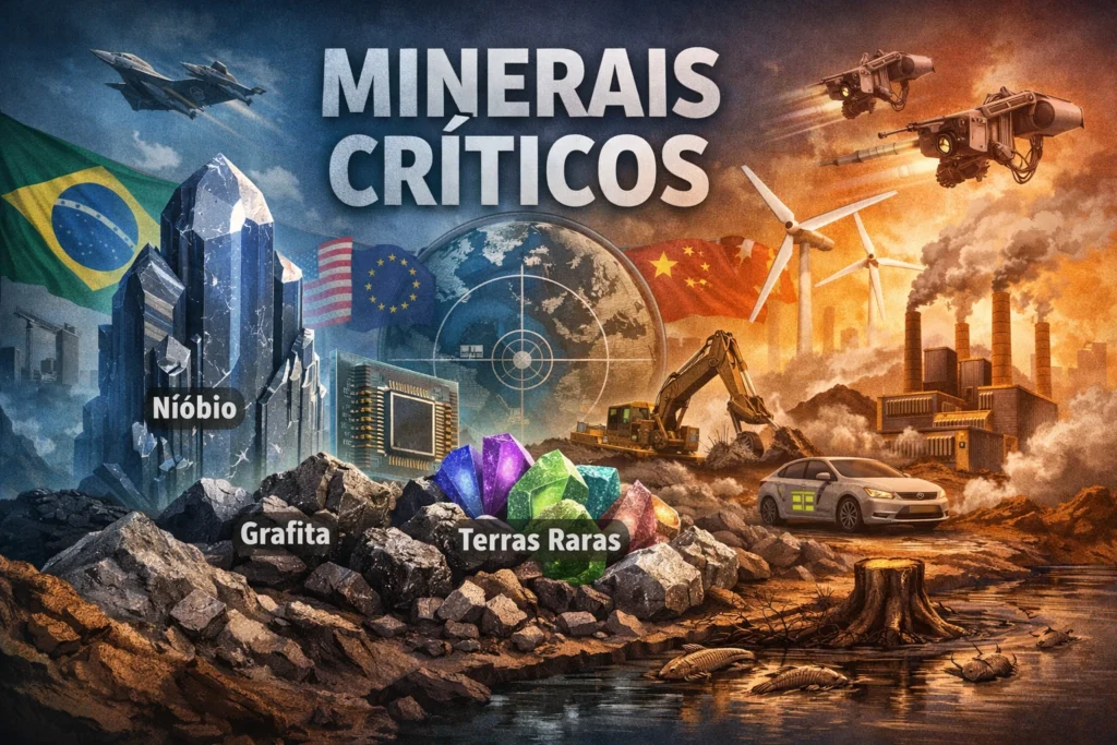 Brasil na corrida global dos minerais críticos: potencial gigante, desafios igualmente grandes