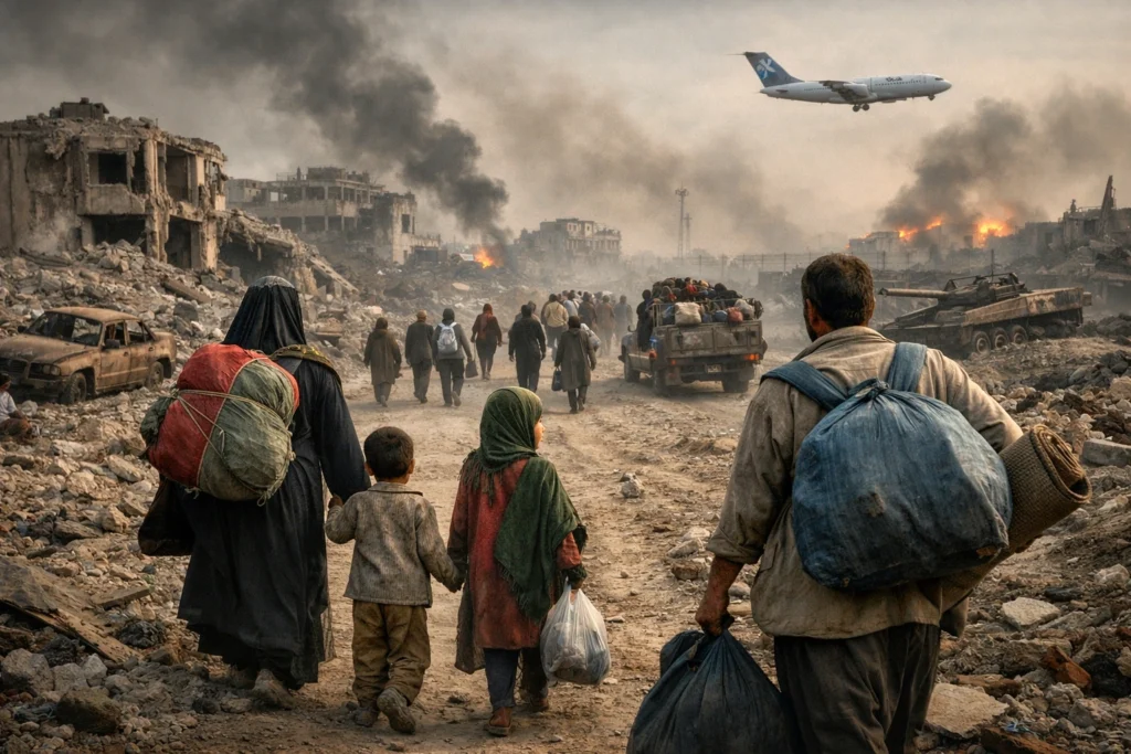 O Retorno Forçado: Como 15 milhões de refugiados voltaram para casa em 2025 segundo a ONU