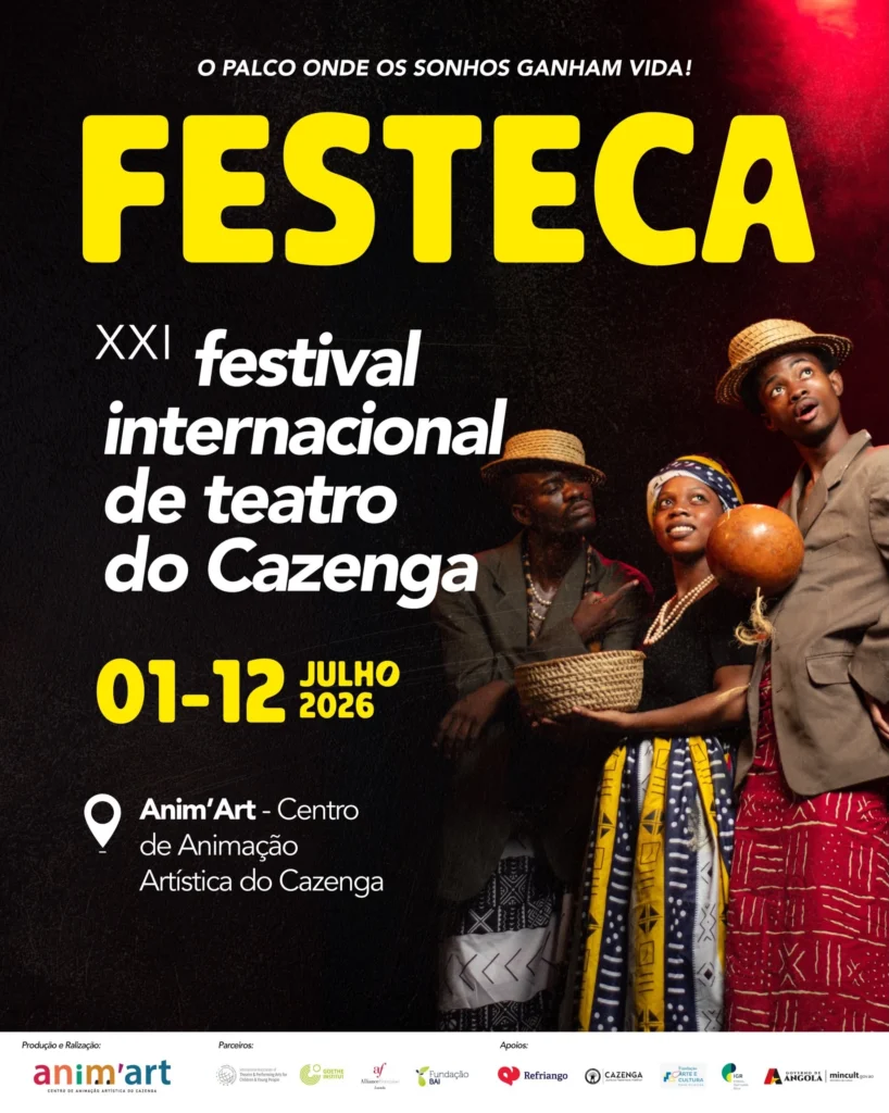 FESTECA 2026: Cazenga transforma-se novamente no palco maior do teatro angolano