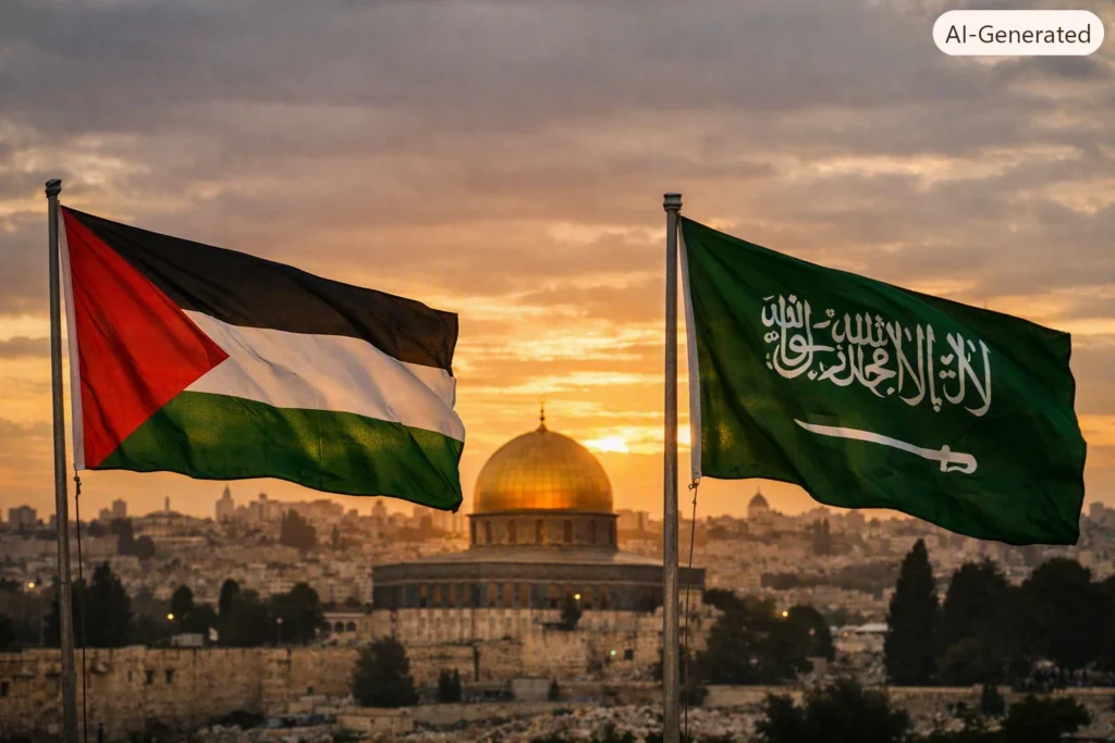 Por que a Arábia Saudita detém a chave para o Estado Palestino